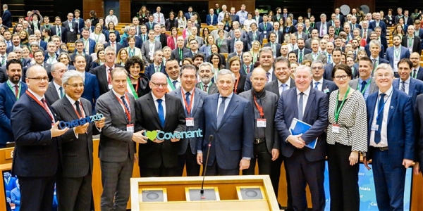 Церемония Соглашения мэров и оглашение Европейского пакта о климате